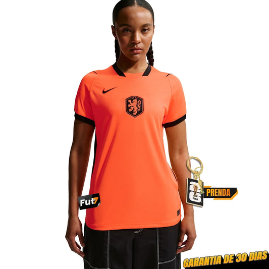 CAMISOLA HOLANDA PRINCIPAL MUNDIAL 2026 MULHER