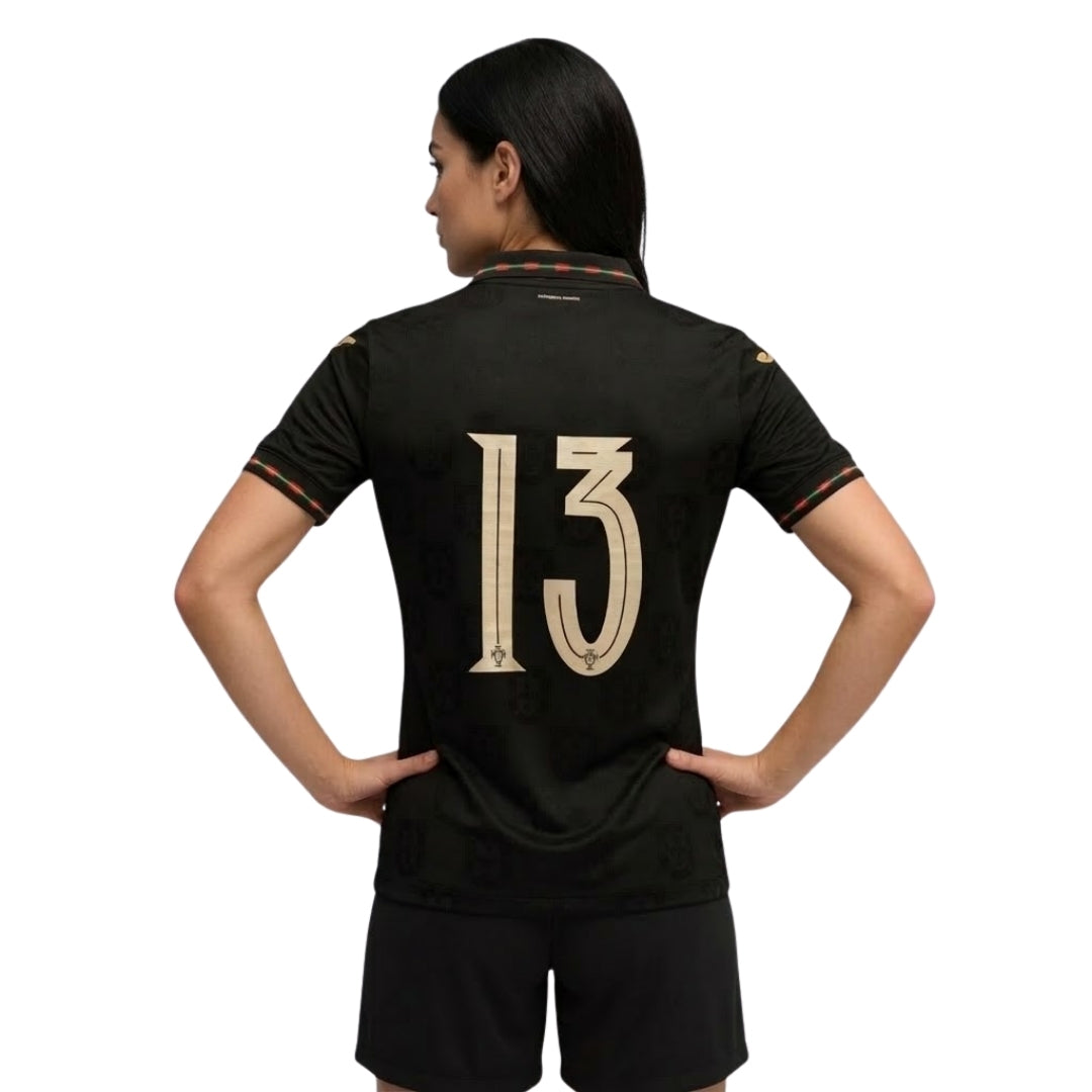 CAMISOLA SELEÇÃO PORTUGAL EDIÇÃO ESPECIAL PANTERA NEGRA EUSÉBIO 26/27 MULHER
