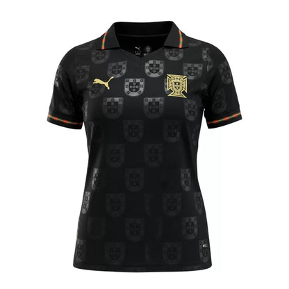 CAMISOLA SELEÇÃO PORTUGAL EDIÇÃO ESPECIAL PANTERA NEGRA EUSÉBIO 26/27 MULHER