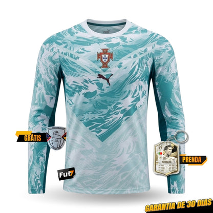 CAMISOLA SELEÇÃO PORTUGAL ALTERNATIVA MUNDIAL 2026 MANGA LONGA