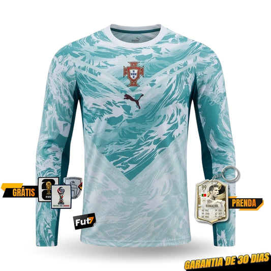 CAMISOLA SELEÇÃO PORTUGAL ALTERNATIVA MUNDIAL 2026 MANGA LONGA