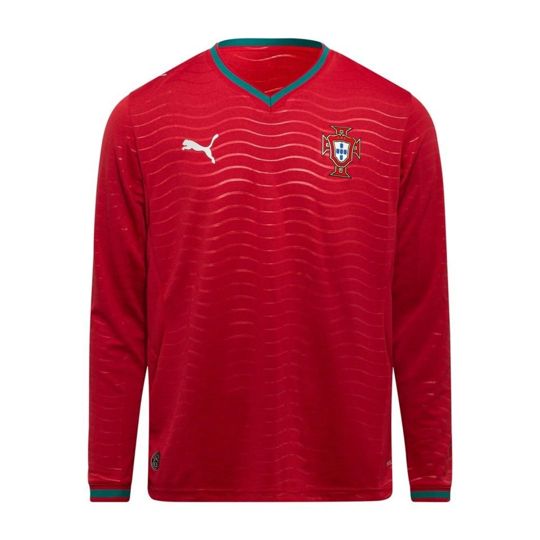 Camisola Portugal Manga Comprida Principal 2026/27 PUMA - LANÇAMENTO! 🔥🇵🇹