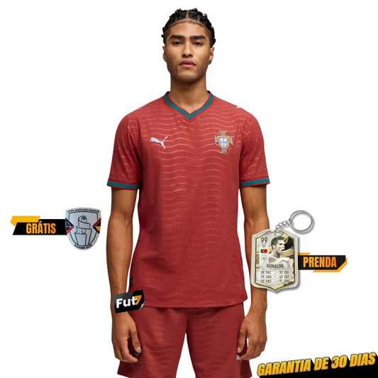 CAMISOLA SELEÇÃO PORTUGAL PRINCIPAL MUNDIAL 2026 AUTHENTIC