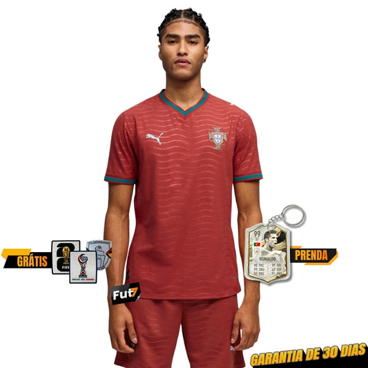 CAMISOLA SELEÇÃO PORTUGAL PRINCIPAL MUNDIAL 2026 AUTHENTIC