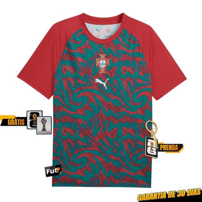 CAMISOLA SELEÇÃO PORTUGAL PRE-MATCH I MUNDIAL 2026