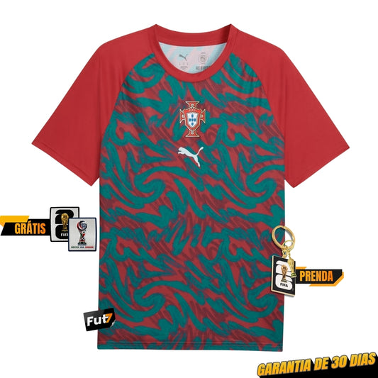 CAMISOLA SELEÇÃO PORTUGAL PRE-MATCH I MUNDIAL 2026