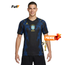 Camisola Brasil Away II 2026/27 Jogador Nike X Jordan Masculino - Azul