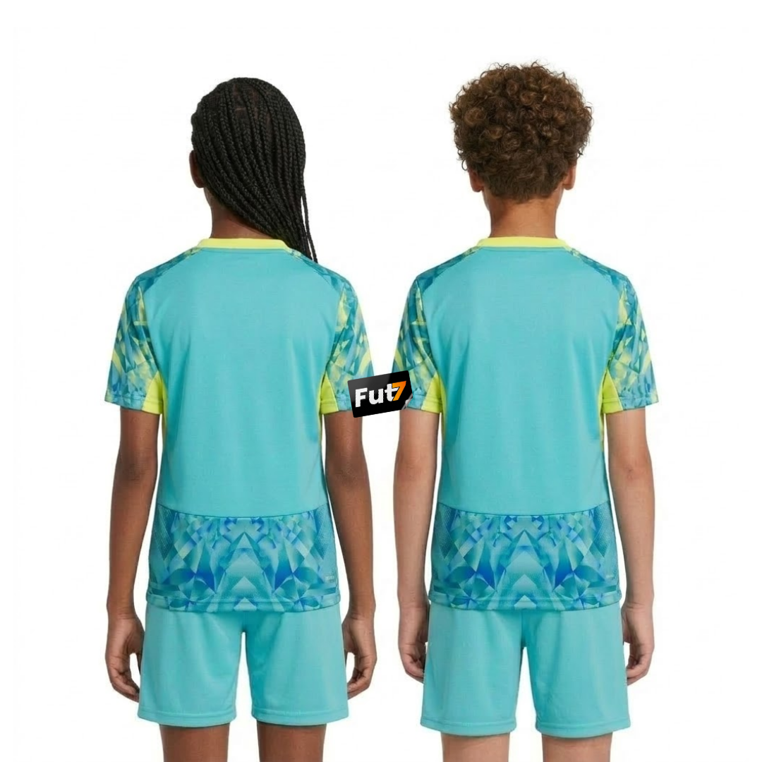 KIT DE CRIANÇA SELEÇÃO PORTUGAL ALTERNATIVA GUARDA-REDES MUNDIAL 2026