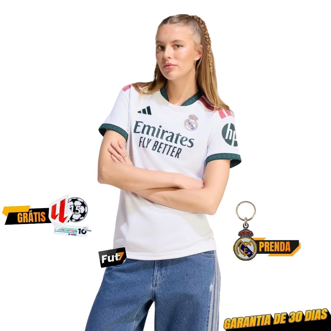 Camisola Real Madrid Mulher Principal 2026/27