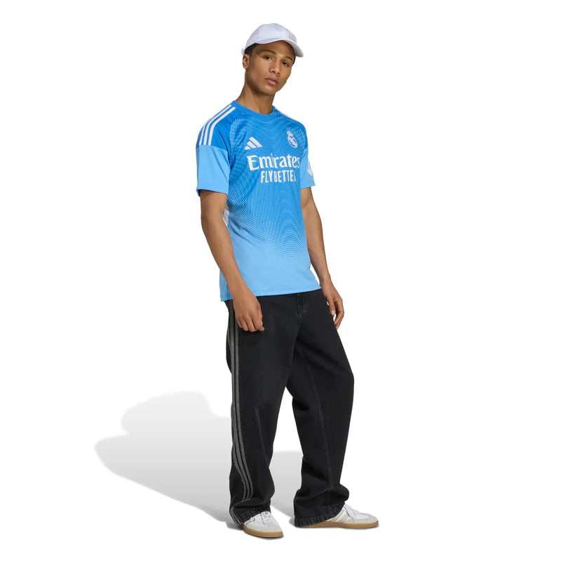 Camisola Real Madrid Guarda-Redes Azul 2025/26 - ÚLTIMAS UNIDADES! 🔥