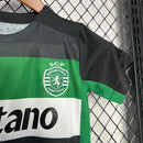 Conjunto Infantil Sporting Principal 2024/25 - ÚLTIMAS UNIDADES! 🔥💚