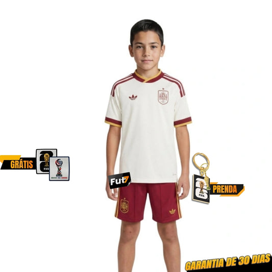 KIT DE CRIANÇA ESPANHA ALTERNATIVA MUNDIAL 2026