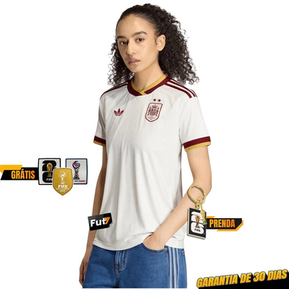 CAMISOLA ESPANHA ALTERNATIVA MUNDIAL 2026 MULHER