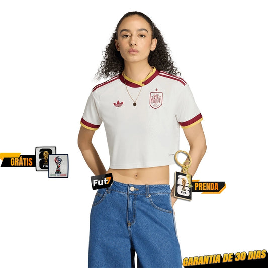 CAMISOLA CURTA ESPANHA ALTERNATIVA MUNDIAL 2026