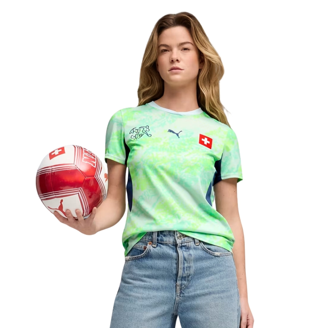 CAMISOLA SUÍÇA ALTERNATIVA MUNDIAL 2026 MULHER