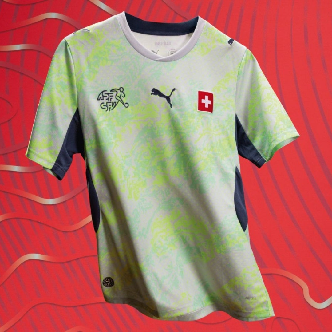 CAMISOLA SUÍÇA ALTERNATIVA MUNDIAL 2026 MULHER