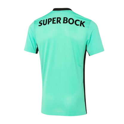 Camisola terceiro equipamento Sporting 2025/26 verde - LANÇAMENTO.