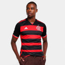 Camisa Flamengo I 2024-25 - Vermelho e Preto