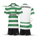 Conjunto Infantil Sporting Principal 2025/26 - LANÇAMENTO! 🔥💚