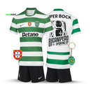 Conjunto Infantil Sporting Principal BICAMPEÃO 2025/26 - LANÇAMENTO! 🦁🏆