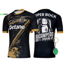 Camisola Sporting Terceiro “7” Ronaldo BICAMPEÃO 2024/25 - MODELO EXCLUSIVO! 🦁🏆