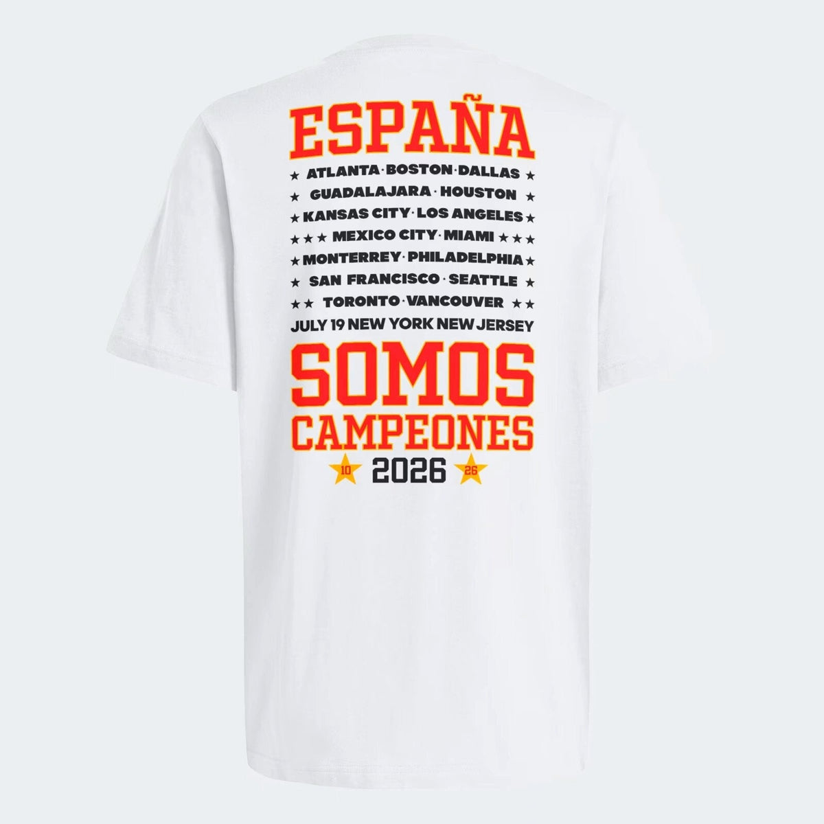 Campeones 2026 Men's Shirt White