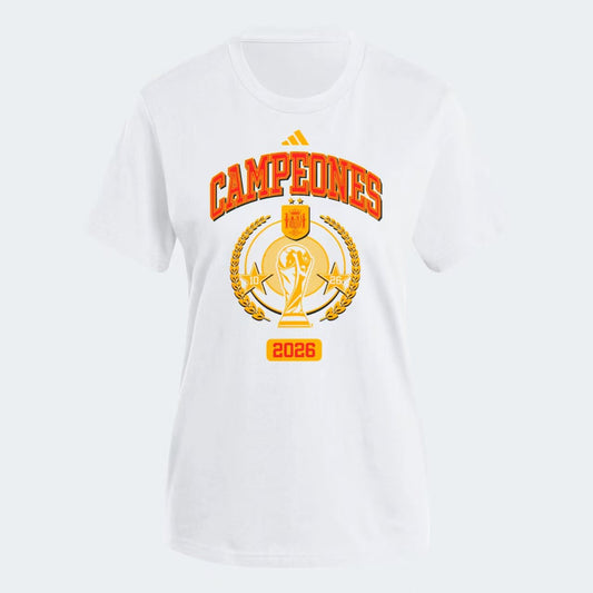 Campeones 2026 Women's Shirt White