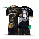 Conjunto Infantil Sporting Terceiro “7” Ronaldo BICAMPEÃO 2024/25 - MODELO EXCLUSIVO! 🦁🏆