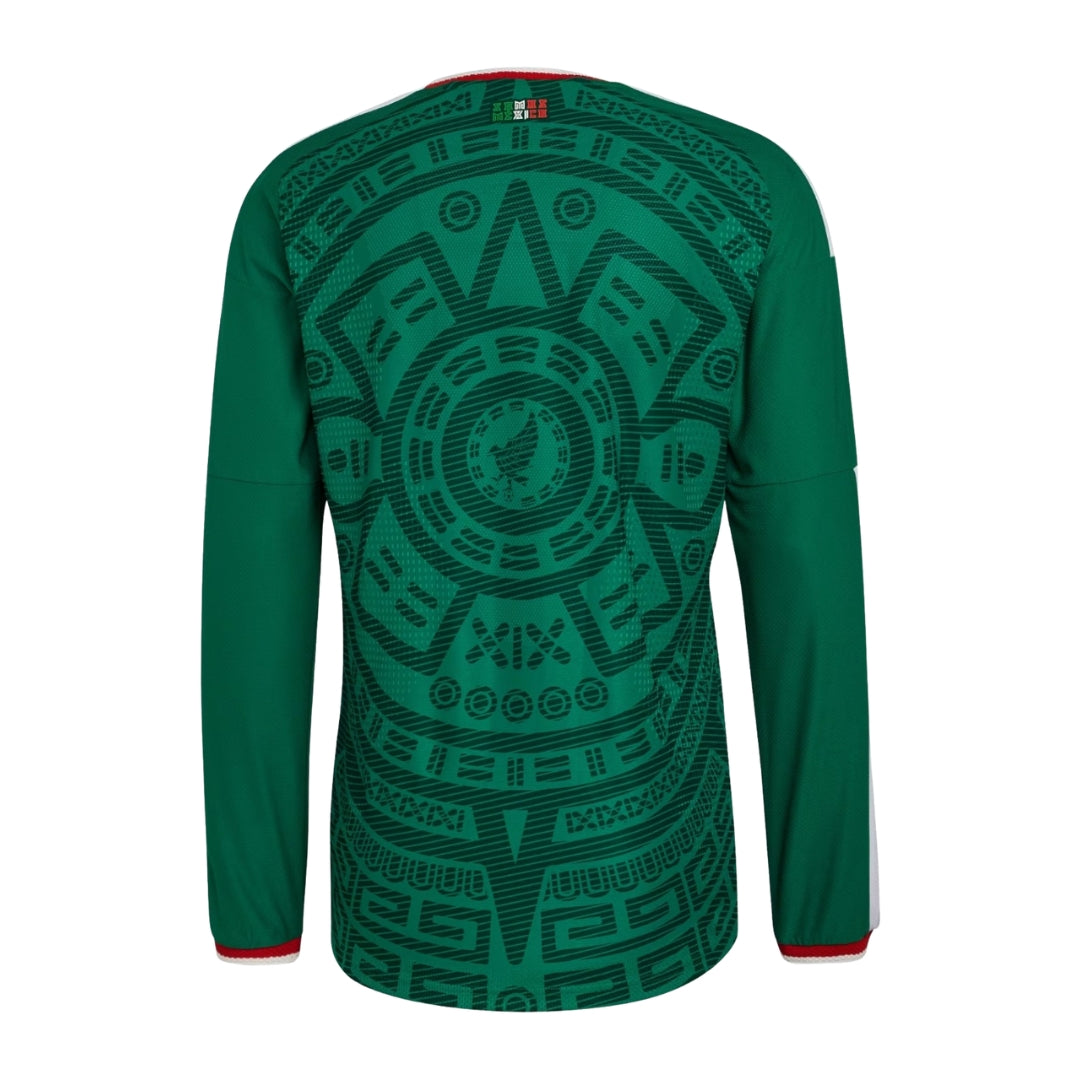 CAMISOLA MÉXICO PRINCIPAL MUNDIAL 2026 MANGA LONGA