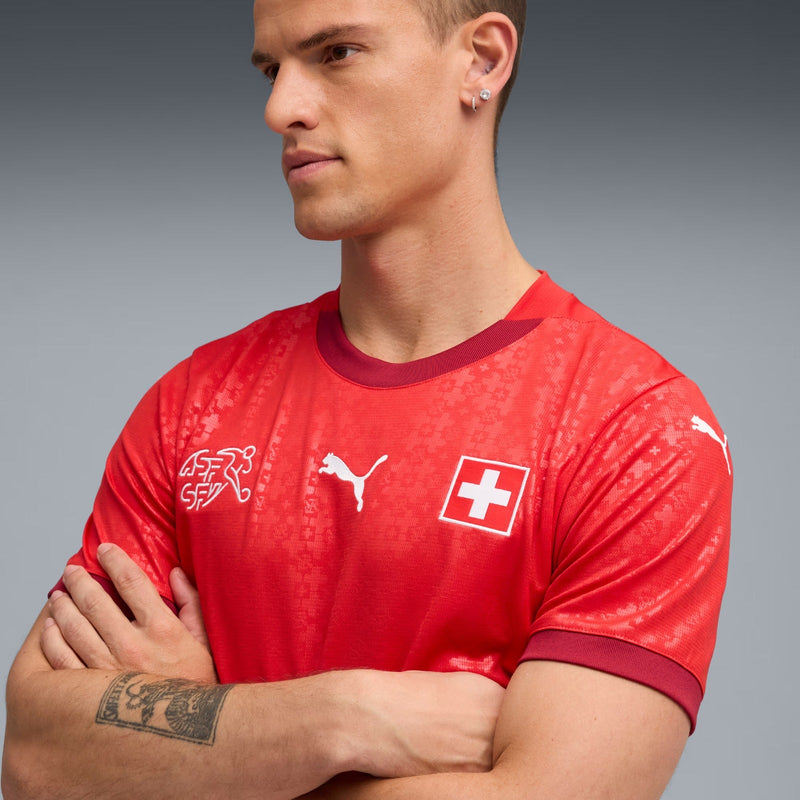 Camisola Suiça Principal Seleção Feminina 2025/26 PUMA - LANÇAMENTO! 🔥🇵🇹
