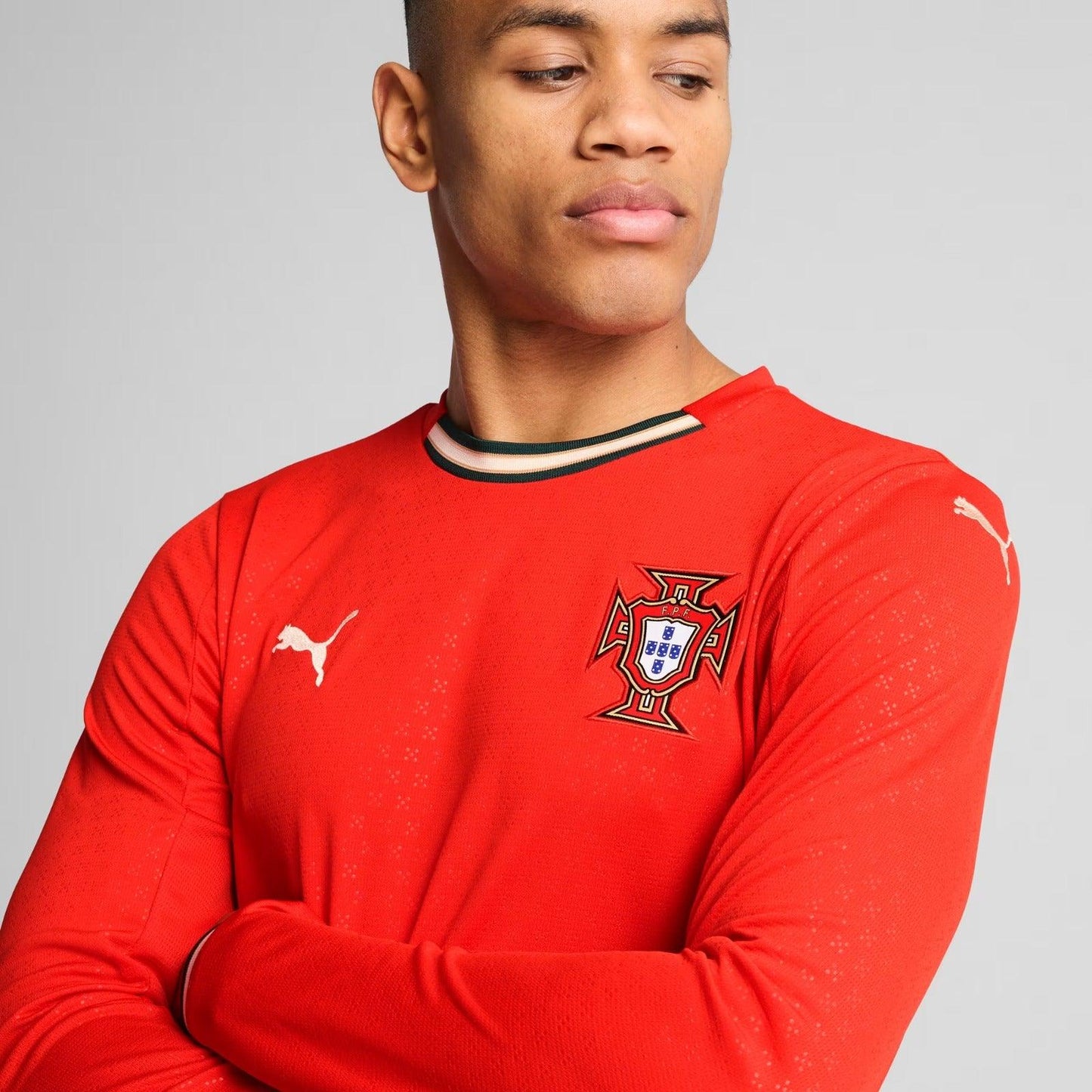 Camisola Portugal Manga Comprida Principal 2025/26 PUMA - LANÇAMENTO! 🔥🇵🇹