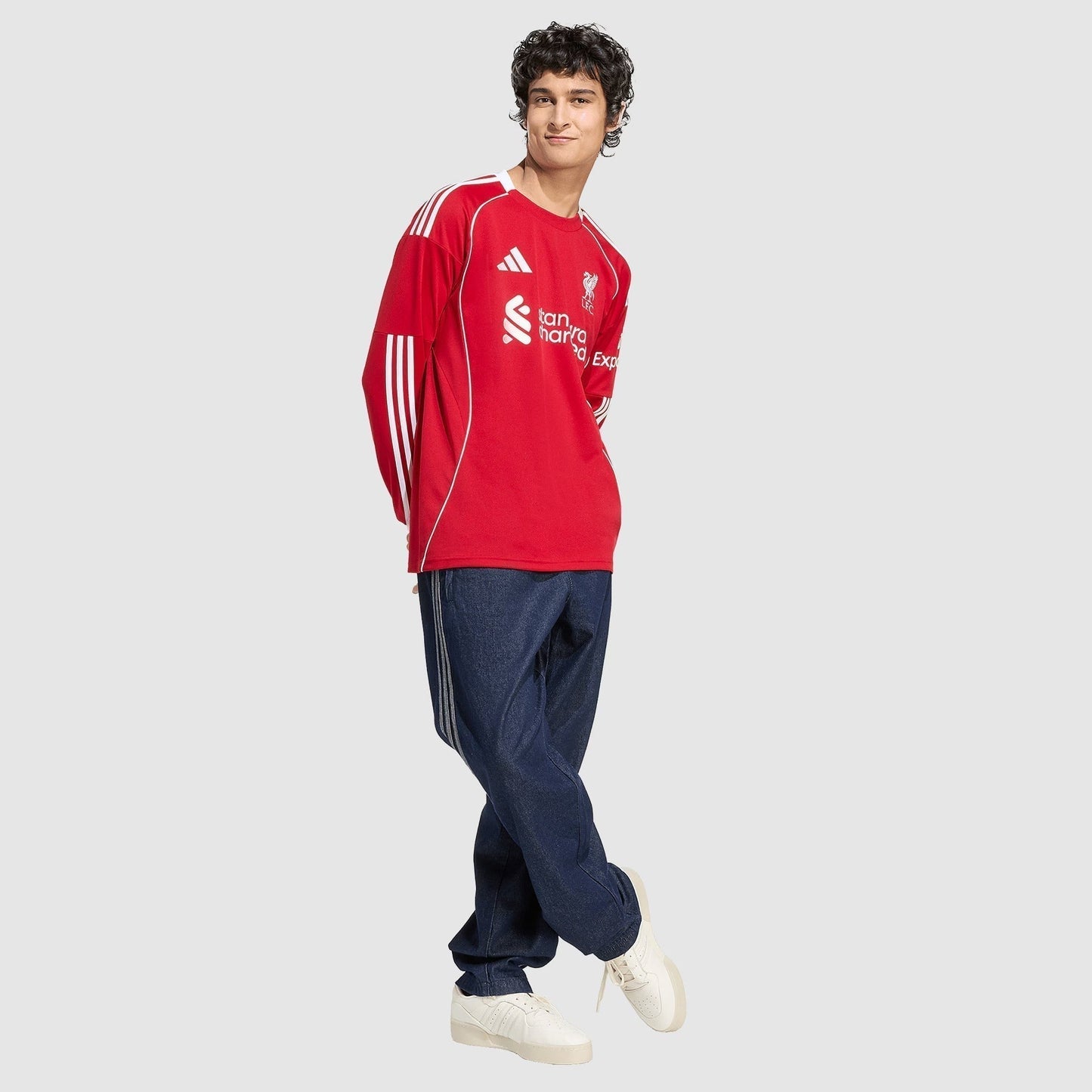 Camisola adidas Liverpool 2025/26 I Manga Longa