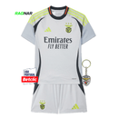 Conjunto Infantil Benfica Terceiro 2024/25 - ÚLTIMAS UNIDADES! 🔥🦅