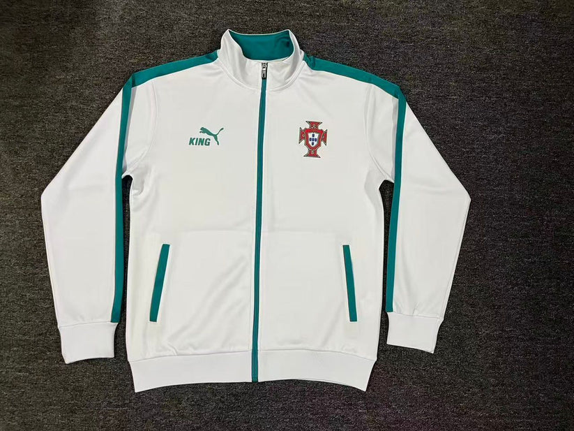 “King White & Green” - Training 26/27 Tracksuit