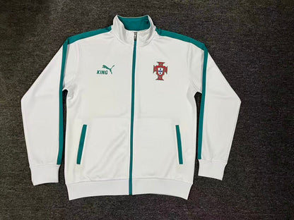 “King White & Green” - Training 26/27 Tracksuit