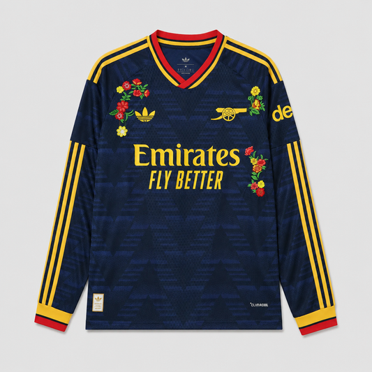 Camisola Bordada Alternativa 26/27 Versão Jogador Manga Comprida