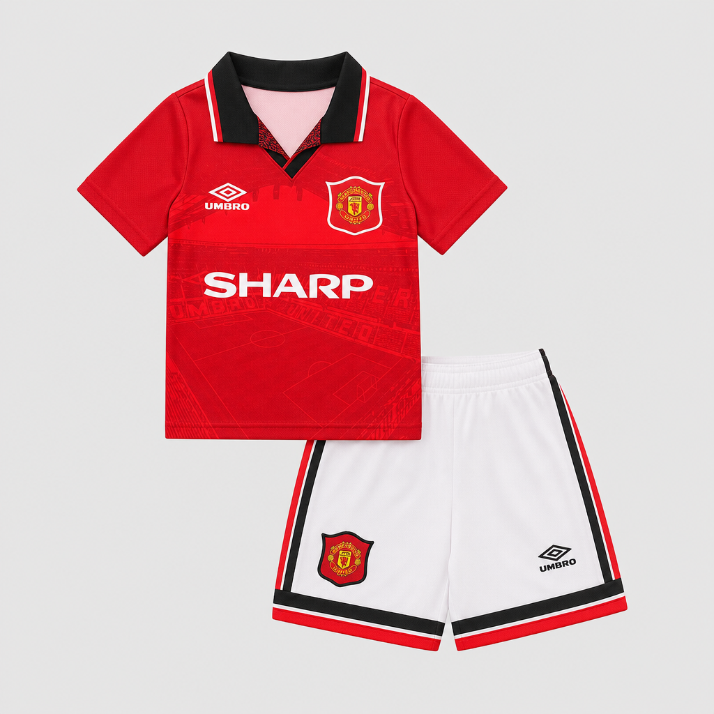 Retro Home 1994/96 Kids Shirt Kit