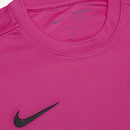 Detalhe do tecido da camisola Sporting Outubro Rosa 2024/25

