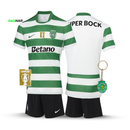 Conjunto Infantil Sporting Principal 2025/26 - LANÇAMENTO! 🔥💚